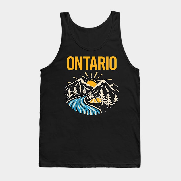 Nature Landscape Ontario Tank Top by rosenbaumquinton52